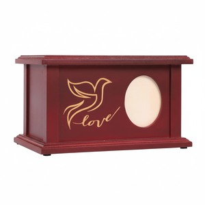 Urnas de Cremación de Madera de Estilo Americano Moderno, Hechas a Mano con Logotipo Personalizado para Adultos, Hombres y Mujeres, a Bajo Precio - Product Image 1