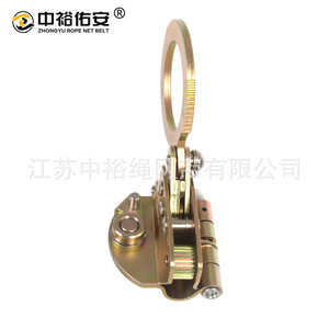 อุปกรณ์ป้องกันการตกจากที่สูง Zhongyu Youan ทำจากเหล็กอัลลอยด์ 18Kn พร้อมห่วงรูปตัว D สำหรับป้องกันความปลอดภัยในที่สูง - Product Image 2