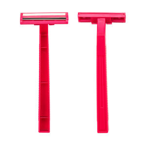 Maquinilla de Afeitar Desechable de Doble Hoja de Acero Inoxidable para Mujer, Suministro de Fábrica, Popular en Tik Tok y <span class=keywords><strong>Shopee</strong></span> - Product Image 2