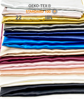 Vente en gros de taie d'oreiller en soie 19mm/22/25momme 1 taie d'oreiller en soie 100% argentée Mulberry