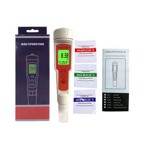 पानी की गुणवत्ता परीक्षक 4-इन-1 बहु-कार्यात्मक <span class=keywords><strong>ph</strong></span> मीटर पोर्टेबल घर उच्च-परिशुद्धता परीक्षण पेन - Product Image 1