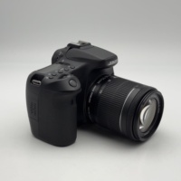 Appareil photo reflex numérique Canon 70D d'occasion avec objectif 18-55, écran tactile 20,2 MP, appareil photo numérique Canon 70D avec Wi-Fi, caméra d'enregistrement vidéo 1080p