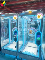 Machines de jeu d'arcade à griffes pour peluches, machines à griffes à monnayeur, machines à griffes roses, machines à griffes pour machines à rendez-vous, machines à griffes pour la découpe de clés
