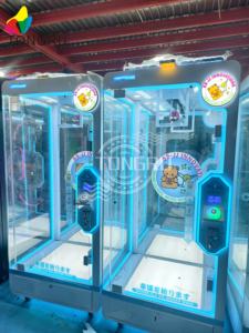 Máquina de Brinquedos de Pelúcia com Tesoura, Tipo Grua, Operada a Moedas, para Jogos de Prêmios, com Função de Corte de Chaves, Modelo Pink Date <span class=keywords><strong>Machine</strong></span> - Product Image 6