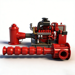 ปั๊มน้ำดับเพลิงแบบยกสูง ไหลแรง หัวยาว สำหรับบ่อน้ำลึก ใช้สำหรับดับเพลิงในโรงงานอุตสาหกรรมและเหมืองแร่ รุ่น HRZL-XBD/GJ-03 - Product Image 4