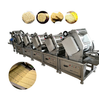 Línea de producción de fideos instantáneos fritos maquina de hacer fideos automática mini máquina para hacer fideos instantáneos