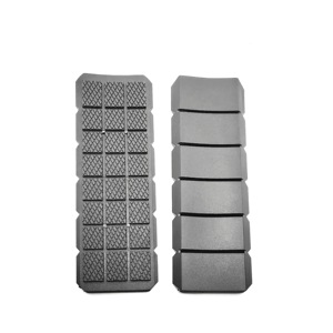 Factory Outlet Black Shoulder Strap Cushion Pads 1-1/4" PVC TPR Non-Slip <strong>Grip</strong> Protector For Bags Purses - Product Image 3