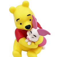 Cartoon-Figuren Plastik Mini-Bären Spielzeug Actionfiguren für Kinder Sammelbare Anime-Figuren Ungiftige Dekorative Figuren