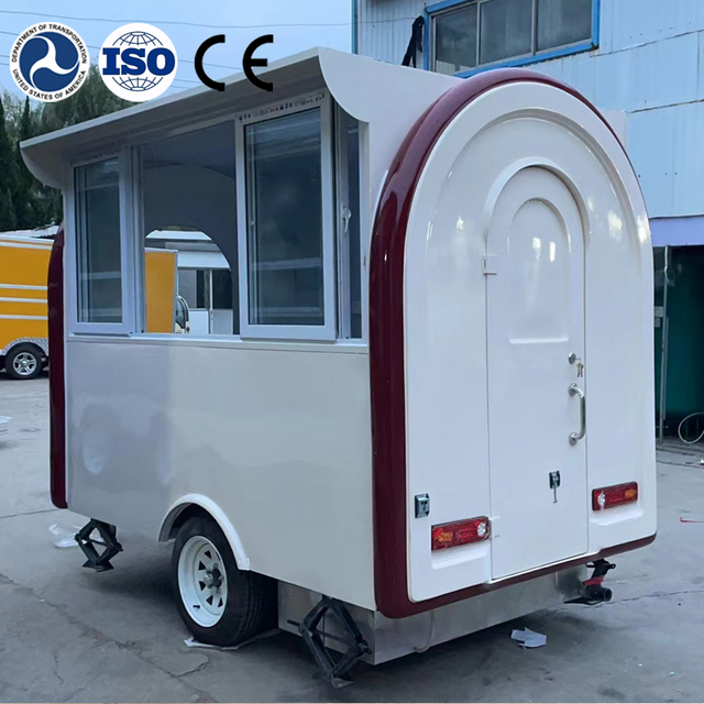 Fully Equipped Enclosed Concession Mobile Food Truck Trailer for Sale