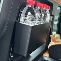 Pour Chery ICAR ICAUR V27 2025-2026 : Boîte de rangement pour montant D, organisateur latéral de coffre intérieur en plastique ABS, étanche, ajustement direct