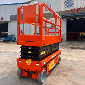 8m werkplatform 320kg zelfrijdende hydraulische elektrische schaarlift platformtafel voor constructie van tentoonstellingshallen - Product Image 4