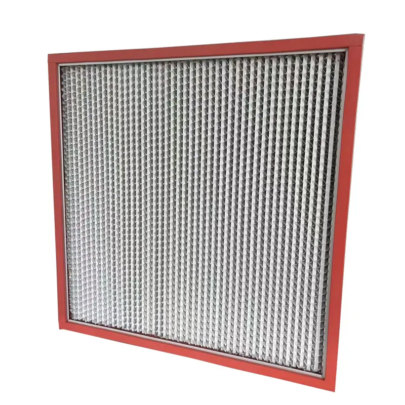 Roestvrijstalen Frame Met Speciale Hoge Temperatuur Pakking, Bedrijfstemperatuur Kan 250 Of 350 Luchtfilter Bereiken