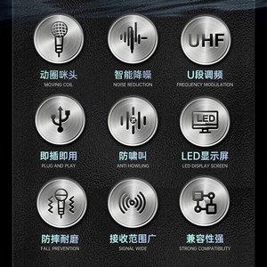 Icon Wm3.1 <b>Wireless</b> <b>Microphone</b> For Live Streaming And Outdoor Singing - Product Image 5