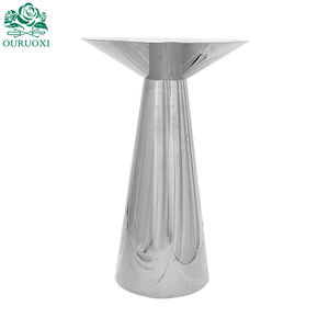 Al aire libre de acero inoxidable de oro mesa de Bar <span class=keywords><strong>para</strong></span> restaurante del Hotel y de la boda - Product Image 5