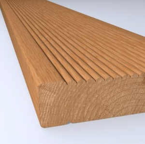 <b>Timber</b> Decking Handrail Profiles (Grooved) - Product Image 1