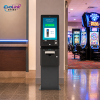 Киоск Evolink для обмена QR-кодов на билеты с поддержкой PTI и диспенсером наличных для игровых автоматов Skill Games, онлайн-игр, Majik Bonus, Novomatic