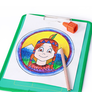 Multi-función de la portátil de plástico de poliéster de arte bebé niños de dibujo juguete para los niños - Product Image 4