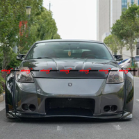 Pour Nissan 350Z Z33 Kit de carrosserie en fibre de résine Widebody Fender Flares pour Veilsid Style-Nouvel ensemble de pare-chocs de haute qualité