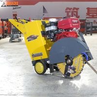 ZUJI Nouvelle Scie à Béton Électrique Autotractée Q500 à Entretien Facile pour la Construction Routière, avec Moteur et Composants