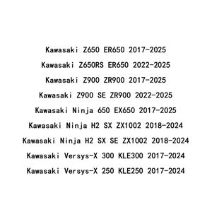 가와사키 Z650 Z900 H2 프론트 풋레스트 부품용 오토바이 고무 풋 페그 페달 - Product Image 5