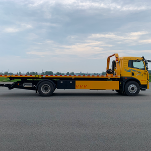 HuiLi Nouveau Camion de <span class=keywords><strong>D</strong></span>épannage à Plateforme Basse EURO 5/3 Émissions Diesel Transmission Manuelle <span class=keywords><strong>Prix</strong></span> Compétitifs Origine Hubei - Product Image 3