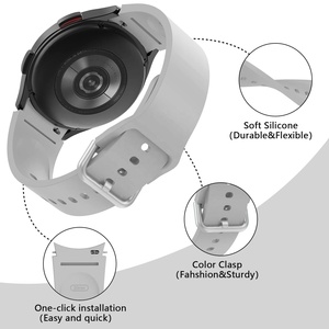 <span class=keywords><strong>Bracelet</strong></span> de 20mm pour Samsung <span class=keywords><strong>Galaxy</strong></span> <span class=keywords><strong>Watch</strong></span> 4 44mm 40mm classique <span class=keywords><strong>46mm</strong></span> 42mm <span class=keywords><strong>Bracelet</strong></span> de sport en silicone <span class=keywords><strong>Galaxy</strong></span> <span class=keywords><strong>Watch</strong></span> 5 pro 44 40mm <span class=keywords><strong>Bracelet</strong></span> - Product Image 2