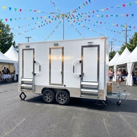 Toilettes mobiles temporaires pour événements, fêtes, expositions, team building, toilettes prêtes à l'emploi