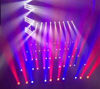 Nueva llegada DJ disco bar luz Control de píxeles 6X40w rgbw individual Led lavado Zoom cabeza móvil barra de luz X4