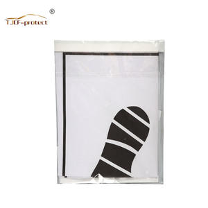 5 en 1 housses de siège de voiture en plastique jetables <span class=keywords><strong>jetable</strong></span> couverture de <span class=keywords><strong>volant</strong></span> dans un ensemble - Product Image 4