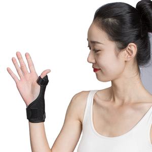 Regolabile confortevole supporto <span class=keywords><strong>spica</strong></span> reversibile sinistra destra protezione stecca pollice tutore da polso per dolore al polso tunnel carpale - Product Image 4