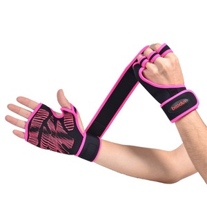 Baodun Fitness Gloves <b>Half</b> Finger Neoprene Breathable Non <b>Slip</b> Palm Protection For Gym Exercise Unisex Small Medium Large - Product Image 1