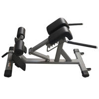 Chaise romaine commerciale réglable pour extensions dorsales, banc multifonctionnel pour entraînement de la force du tronc à domicile, en métal durable et sécurisé