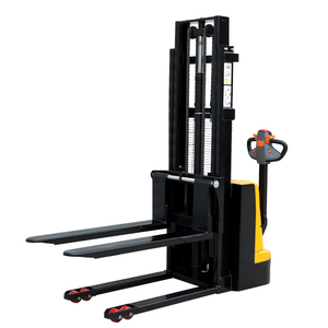 Máquina de gato de paleta semieléctrica, elevación de 3 toneladas, camión apilable de 1,6 m-3m, Walkie <span class=keywords><strong>Manual</strong></span>, apilador completo, carretilla elevadora AGV de 1,5 toneladas - Product Image 3