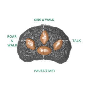 Giocattolo Brachiosaurus Farcito Peluche Dinosauro Giocattolo per I Bambini di Controllo Remoto Peluche Tessuti A Piedi Giocattolo Ripetere Quello Che Dici - Product Image 5