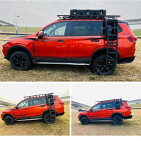 Cubierta de Caja de Camioneta NP300 Personalizable de Alta Calidad con Escalera Lateral con Cerradura, Tipo Rígido, Aleación de Aluminio, Diseño Fácil de Usar