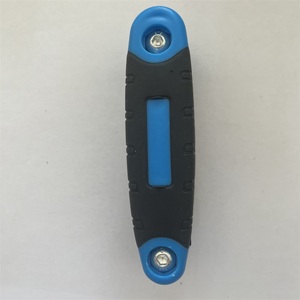 Jeu de <span class=keywords><strong>tournevis</strong></span> multi-embouts 6 en 1 de qualité industrielle professionnelle, finition oxyde noir/zinc/nickel, poignée en plastique de 5 mm, garantie de 3 ans - Product Image 5