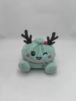 Nouveau produit transfrontalier : Peluche anti-stress en forme de boulette, adorable peluche à presser avec cuiseur vapeur