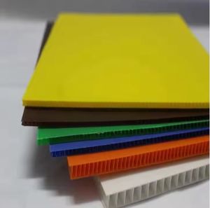 Échantillon gratuit recyclable personnalisé Feuille de poly <span class=keywords><strong>plastique</strong></span> ondulé étanche Plaque <span class=keywords><strong>creuse</strong></span> en PP ignifuge Plaque de coroplast en nid d'abeille - Product Image 1