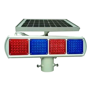 Led Strobe giao thông năng lượng mặt trời điện nhấp nháy cảnh báo ánh sáng/nhấp nháy LED năng lượng mặt trời đèn chướng ngại vật đèn - Product Image 1