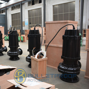 Pompe submersible certifiée Flow Price pour eaux usées, à haute pression, avec moteur IE3, 380V-660V, 2.2-550kW, pour le transport des eaux usées et la lutte contre les inondations - Product Image 5