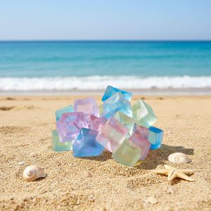 Colorful Custom TPR Anti-Stress Squeeze <b>Balls</b> for 14+ Years Unisex Wholesale Stress Relief Squishy Ice Cube Toys-Pretty Brand - Product Image 4