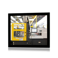 Panel PC Táctil Capacitivo de Grado Industrial de 17 Pulgadas con CPU J6412, Todo en Uno, Económico, para Montaje en Panel