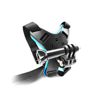SJCAM Action Camera Helmet Chin Mount Un support de sangle universel pour GoPro DJI Parfait pour le cyclisme moto en plein air