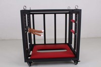 Cage de Contrainte et d'Entraînement BDSM pour Amoureux, Menottes, Équipement de Bondage, Meuble Cadre, Jouets pour Femmes, Hommes, Jeux Adultes, Couples