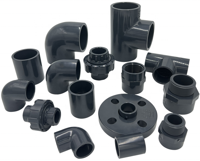 Professional Industry Chemical PVC Fittings Plastic UPVC Pipe Fittings From HYDY