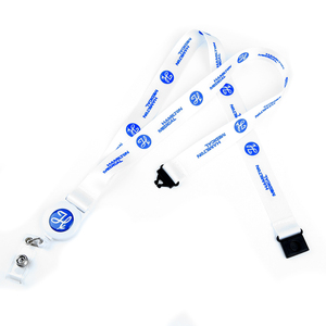 Roust - Cordón para Tarjeta de Identificación con Logotipo Personalizado y Nombre del Profesor, con Porta Tarjetas Retráctil de Plástico ABS, Venta al por Mayor - Product Image 2