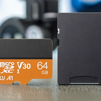 Carte UHS-I 64 Go - Vitesse de lecture jusqu'à 90 Mo/s - Vidéo 4K UHD - U3 A1 V30 - Compatible avec appareil photo/ordinateur portable/smartphone/tablette