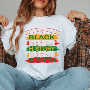Transferencia Térmica DTF para Camisetas, Diseño de Impresión <span class=keywords><strong>en</strong></span> Serigrafía, <span class=keywords><strong>Historia</strong></span> Negra, para <span class=keywords><strong>Mujeres</strong></span> y Chicas Negras, Venta al Por Mayor 2026 - Product Image 2