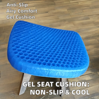 Coussin de siège de taille moyenne amovible plié mémoire Massage refroidissement bureau hôtel soins infirmiers avion Camping carré