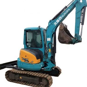 Mini-excavatrice Kubota Kx165 d'occasion de haute qualité de 5,5 tonnes avec lame de bulldozer, machine sur chenilles, mini-excavatrice Kubota Kx165 usagée - Product Image 1